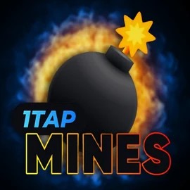 1Tap Mines by Turbo Games, showcased at lottoscasino.com – game logo