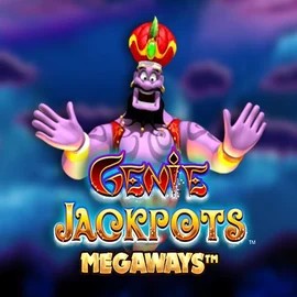 Genie Jackpots Megaways logo – Jackpots by Blueprint Gaming at Lotto Casino