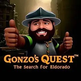 Gonzo's Quest logo by NetEnt at Lotto CasinoGonzo's Quest