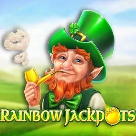 Rainbow Jackpots logo – Jackpots by Red Tiger Gaming at Lotto Casino
