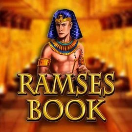 Ramses Book slot logo by Gamomat at Lotto Casino