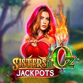 Sisters Of Oz Jackpots by Triple Edge Studios, showcased at lottoscasino.com – game logo