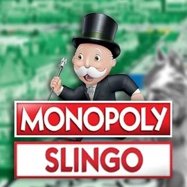 Slingo Monopoly slot logo by Gaming Realms at Lotto Casino