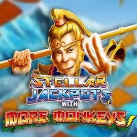 Stellar Jackpots with More Monkeys online slot from Lightning Box Game – play at lottoscasino.com