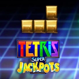 Tetris Super Jackpots slot logo by WMS at Lotto Casino
